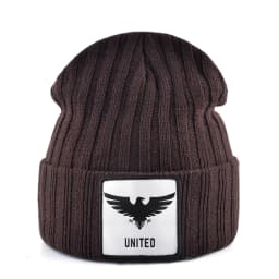 Knitted Skullies Beanie With Animals Patch Men Women Outdoor Casual Sport Hats Autumn Winter Solid Color Hip Hop Beanies