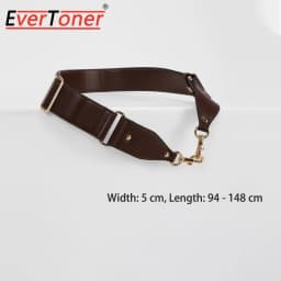 EverToner Leather For Women Handbag Adjustable Shoulder Strap Crossbody Bag Handbag Strap Replacement Bag Accessories
