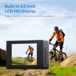 1080P Ultra HD Action Camera 2MP 900mAh Underwater Waterproof Case Outdoor Sports Helmet Video Recording Cameras