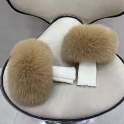 Fox Fur Cuff Arm Warmer Lady Bracelet Real Fur Wristband Glove High Quality Fox Fur Cuffs Hot Sale Wrist Warmer
