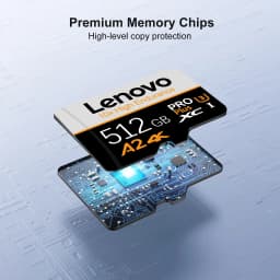 Lenovo SD Card Memory Card 1TB High Speed Flash Cards 4K Full HD Video Micro SD Card 128GB 256GB 512GB For Xiaomi Camera PC