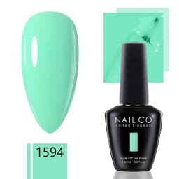 NAILCO 15ml Gel Nail Polish Semipermanente Varnishes Lacquer Esmalte Black White Color UV Lakiery Hybrydowe Vernis Gellak Polish