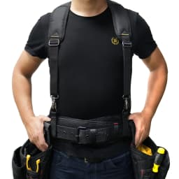 Tool Belt Suspenders Y Type Construction Work Suspenders For Man Duty Belt Harness Padded Adjustable Braces For Men