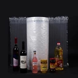 50m Air Column Bags Shockproof Air Column Bag Coil Logistics Packaging Disinfection Water Bottle Cosmetics Liquid Packaging