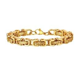 Never fade stainless steel link chain bracelet
