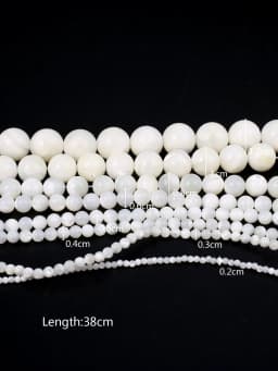Natural shell beads Round shape Mother of pearl loose isolation bead for Jewelry Making DIY for bracelet necklace Accessories