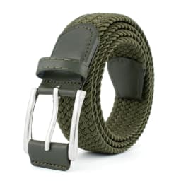 1pc Stretch Woven Braided Belt for Men Women Junior Casual Jeans Pants Golf Belt Canvas Belt