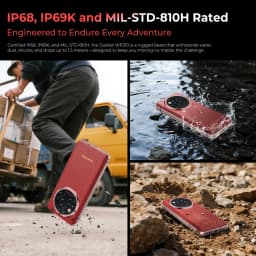 OUKITEL WP210 5G Rugged  Phone MTK 8200 6.7 Inch FHD+ 12GB RAM 512GB ROM Mobile Phone 8800mAh 108MP Android15 45W Cellphone NFC