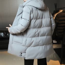 -30 Degrees Winter Hot Thicken Men's Down Jackets New Warm Parka Men Women Casual White Duck Down Coat Winter Snow Overcoat