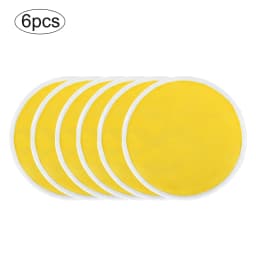 6PCS Eco-friendly Washable Breast Pad Breastfeeding Nipple Pad for Maternity Reusable Nipple Covers Breast Feeding Nursing Pads