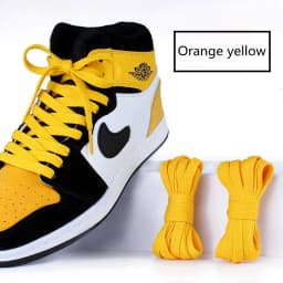 1pair Classic Basics Flat Shoelaces Sneakers Shoelace Canvas Shoes Basketball Shoe Laces Black White Color Shoes Accessories