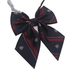 Polyester JK Necktie Simple Plaid Neckwear Striped Neck Tie Clothes Accessories Cravat Uniform Bow Tie Women Men