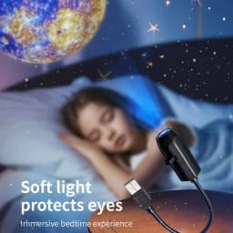 USB Plug-in Lights Turtle Jellyfish Giant Octopus Patterns Projector Light 360° Rotation Adjustable for Walls Ceilings Best Gift