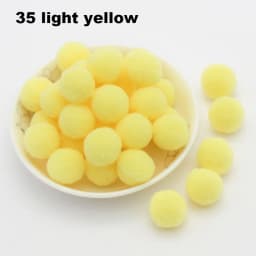 30-300Pcs Pom Poms Fluffy Soft Pompom Ball 8/10/15/20/25/30mm Handmade Sewing Craft DIY Kids Toy Christmas Weddinrg Decoration