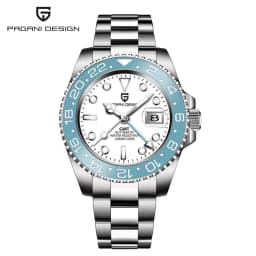 New 1662 PAGANI DESIGN GMT Automatic Watch 40mm Men's Wristwatch Top Brand 100M Waterproof Mechanical Wristwatches for Men Cloc