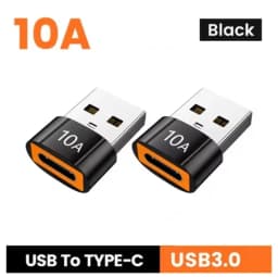 USB3.0 Type-C Data Adapter Type C 10A USB C Male To USB Female Converter For Macbook Xiaomi Samsung Fast OTG Connector 