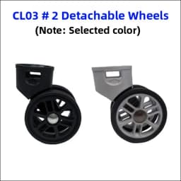 Universal Wheel Luggage Tool Box Wheel Bag Accessories Travel Suitcase Foot Wheel Luggage Carryon Spinner Wheel Removal