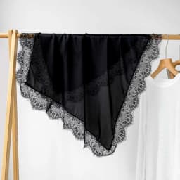 Fashion Solid Color Square Scarf Lace Trim Smooth Shawls Sun-Protection Satin fiber Silk Hijabs Beach