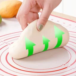 Lager Silicone Baking Mat Extra Thick Non Stick Baking Mat with Measurement Kitchen Fondant Dough Rolling Mat Oven Liner