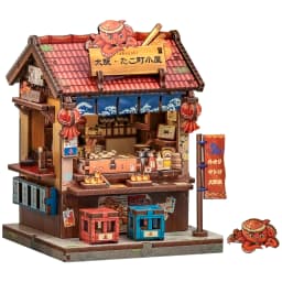 CUTEBEE DIY Book Nook Kit 3D Wooden Puzzle Mini Miniature House Bookshelf Decor Craft Kit for Adult Birthday Christmas Gift Idea