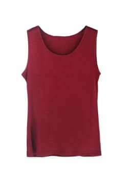 SuyaDream Women Tanks Knitted Real Silk Solid Vest O Neck Sleeveless Basic T Shirt 2025 Spring Summer Tops
