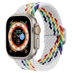 Nylon Strap For Apple Watch 12 11 10 9 8 7 46mm 42mm Adjustable Wristband iWatch Ultra4-3-2-1 49mm 6 5 4 SE 45mm 41mm 44mm Belt