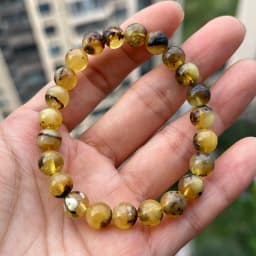 Original Amber Bracelets for Unisex New Genuine Irregular Beads Natural Black Medical Green Healing Jewelry Factory Unique Gift