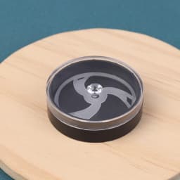 Watch Dial Screen Protector Storage Box With Transparent Dustproof Cover