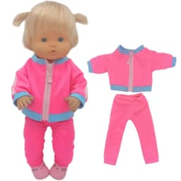 Nenuco Doll Jacket Set for 40cm Baby Dolls Clothes Toys Wear Children Girl Gifts