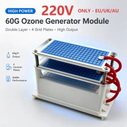 220V 60g 10g Ozone Generator Air Cleaner Ozonizer Sterilize Purifier Treatment Formaldehyde Remove Odor Ozonizador Ozone Machine