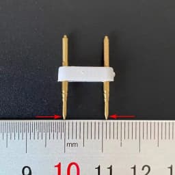 5PCS Gold RGB Connector Copper 6mm 7mm 8mm 9mm 10mm 11mm 12mm 13.5mm Solderless Connectors Terminals Connector LED Strip