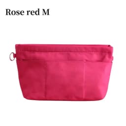 1Pcs New Storage Bags Insert Cosmetic Bag Felt with Zipped Top Linner Bag Portable Multi-Pocket Women Handbag Organizer Purse