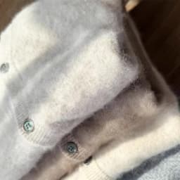 100% Pure Mink Cashmere sweater coat women's round-neck cardigan autumn and winter soft loose wool knitted foreign style top