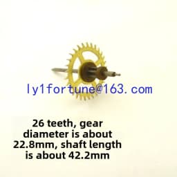 Suitable for Mechanical Seat/Wall Clock Desk Clock Floor Bell Gear Accessories Horse Wheel Escapement Wheel