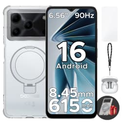 Global Version DOOGEE Note 56 VIP Smartphone Android 16 6150mAh Large Battery 6.56'' Display 24GB 64GB 8MP Camera Mobile Phone
