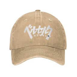 Washed Baseball Cap Berserk Spring Hip Hop Hats For Men Adult Trendy Kpop Rock Sun Baseball Caps
