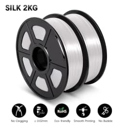 JAYO PLA/PETG/SILK/TPU/ABS 3D Printer Filament 1.75mm 2 Rolls 3D Printing Materials for 3D Printer Free Shippment
