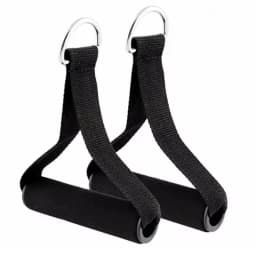 2Pcs of Professional Rope Grip Gym Exercise Resistance Bands with Anti Slip Handles Fitness Accessories