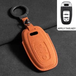 Car Key Case Cover For Audi A1 A3 8P A4 B9 A5 A6 C7 8S A7 A8 Q3 Q5 Q7 4M S4 S5 S6 S7 S8 RS3 RS6 SQ5 TTS Car Keychain Accessories