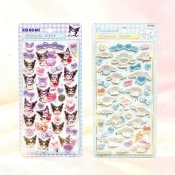 Sanrio 3D Crystal Stickers – Suitable for Decorating Phone Cases, Journals, and Scrapbooks; Great as Gifts for Children