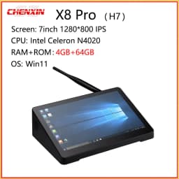 PIPO X8 Pro X8R Mini PC 7 inch 1280*800 Win10 / Android 7.1 / Linux Intel N4020/N3350/RK3288 2G/4G RAM 32G/64G ROM BT Tablet PC