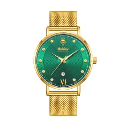 YaLaLuSi Stylish Large-Dial Watches for Men and Women: Minimalist Quartz Couple’s Watches for the Workplace Reloj