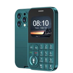 SERVO V9 Small Mobile Phone 2 SIM Cards Magic Voice Speed Dial MP4 Player Rear Camera Flashlight FM Radio 2G GSM Mini Cellphones