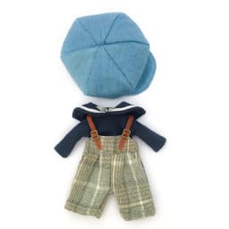 Handmade Cute Ob11 Doll Clothes Suit Ob11 Animal Hat Overalls Dolls Casual Sweater For Ymy, Obitsu 11, Molly, Gsc, 1/12 Bjd Doll