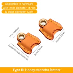 CRAZYSMITH Bag Strap Transformation for LV Diane Bag Punch-Free Hardware Protection Leather Anti-wear Buckle Bag Accessories