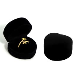 Earring Packaging Box Plush Jewelry Display Case Velvet Jewelry Box Luxurious Valentine'S Day Gift Box For Wedding Anniversary