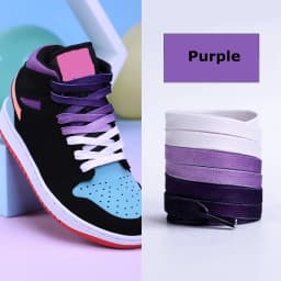 10 Colors Flat Shoe Laces Rainbow Shoelaces Men and Women Universal Casual Canvas Shoes Colorful Shoelace 90/120CM Polyester