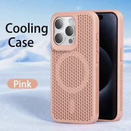 Cooling Heat Dissipation Magnetic Phone Case For iPhone 18 17 16 15 14 13 12 11 Pro Max Breathable Hard Back Cover For Magsafe