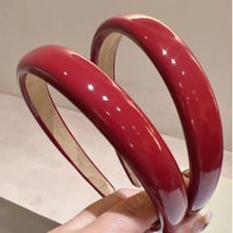 Vintage Leather Sponge Solid Hairband For Women Simple Outside Hair Hold Headband Hair Hoop Hair Band Fashion Hair Accessories