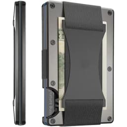 Rfid Credit Card Holder Slim Metal Magic Wallets Men Women Thin Mini Id Bank Cardholder Aluminium Alloy Case Wallet for Men